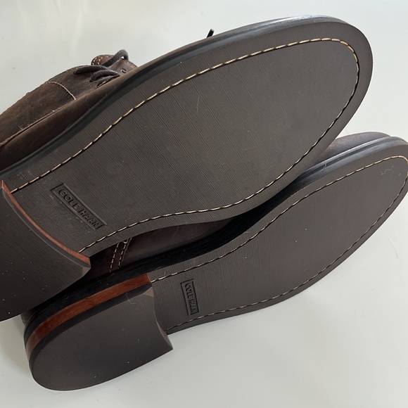 Men’s Brown Leather Coke Haan Boots - Picture 6 of 6